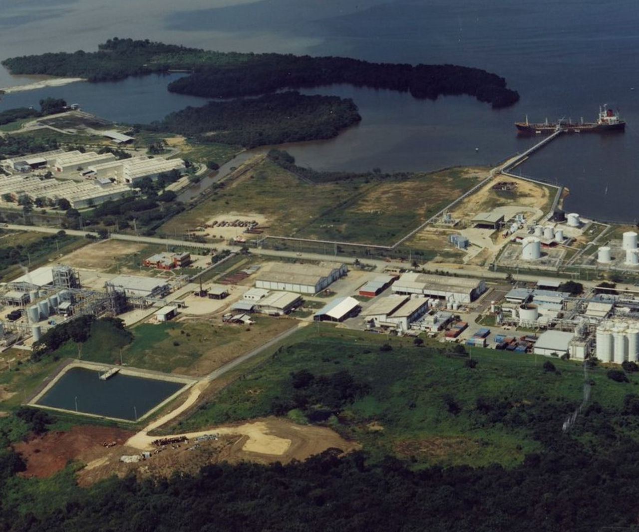 Aerial view of Cartagena site